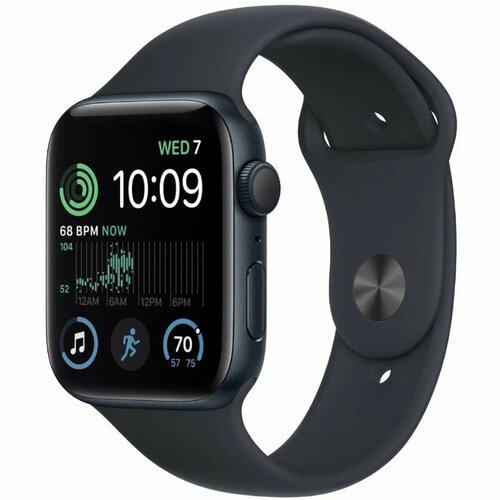 Умные часы Apple Watch Series SE Gen 2 44 мм Aluminium Case midnight Sport Band SM 3313000₽