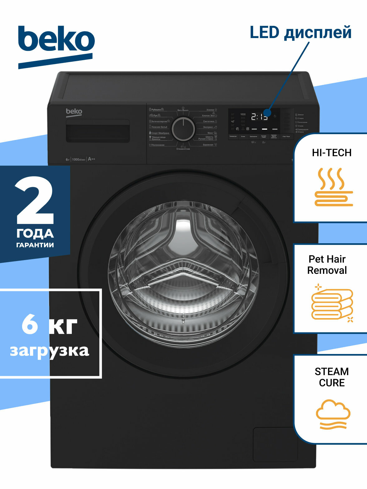 Стиральная машина Beko - фото №16