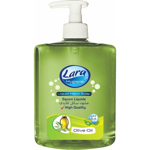 Мыло жидкое для рук LARA 500 мл (olive oil scented) мягкое мыло для тела и волос fitotime birch oil 500 мл