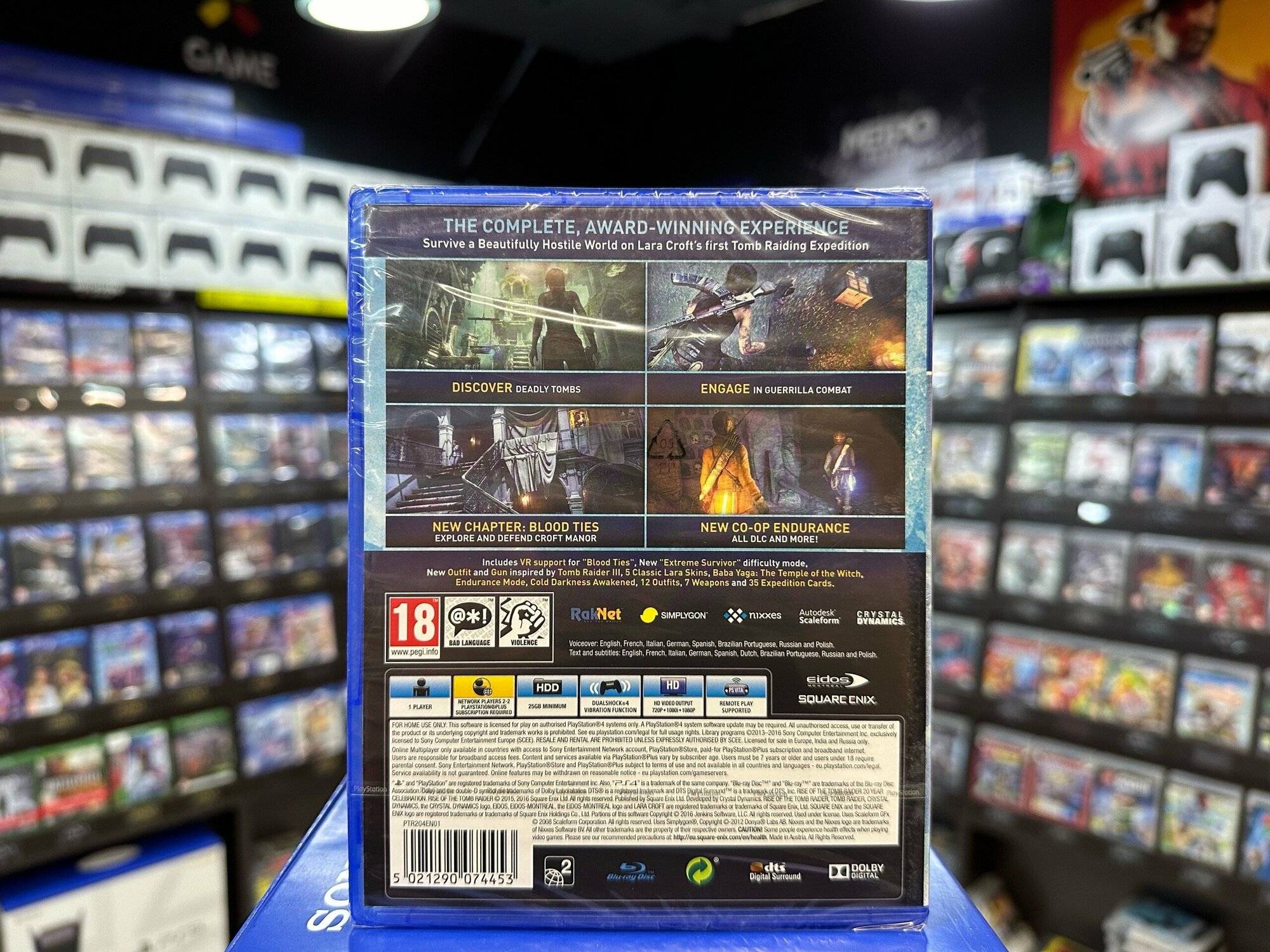 Rise of the Tomb Raider: 20-летний юбилей Игра для PS4 Square Enix - фото №6
