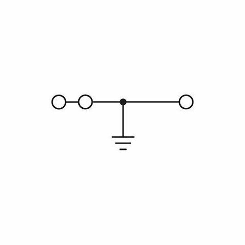 кабельный наконечник ai twin 2x16 phoenix contact 3202847 50 шт Клемма заземления STS 2.5-TWIN-PE, PHOENIX CONTACT 3031733 (1 шт.)