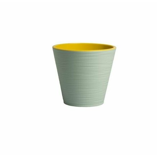 Горшок конус для цветов мятный 2,3 л