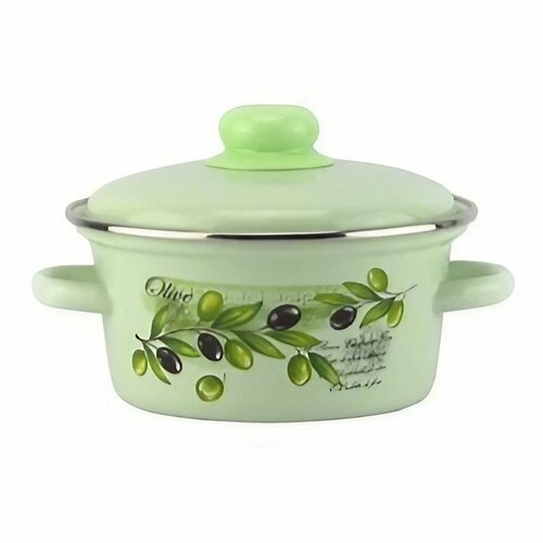 Кастрюля эмалированная 