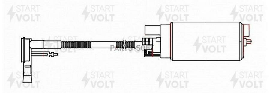 SFP0814 STARTVOLT Мотор бензонасоса для а/м KIA K5 (20-) 2.5i (SFP 0814)