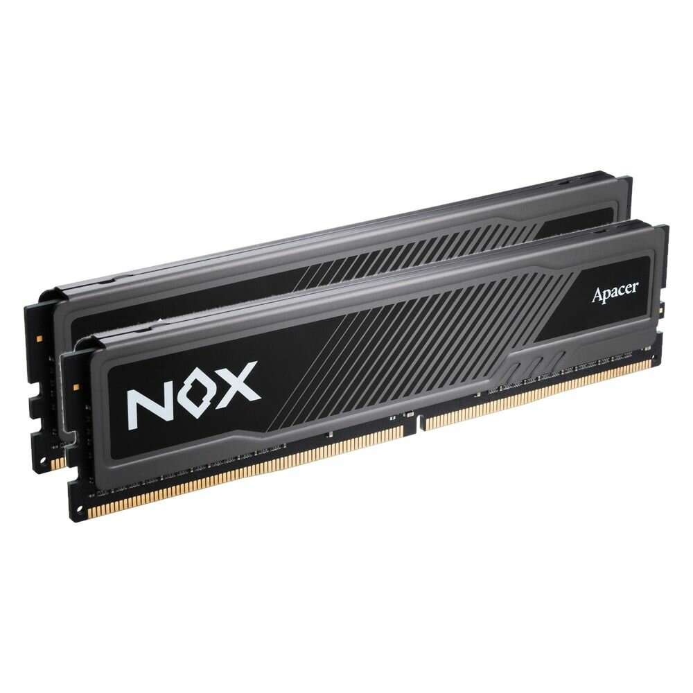 Оперативная память 16Gb DDR4 3600MHz Apacer NOX Black (AH4U16G36C25YMBAA-2) 2x8Gb KIT