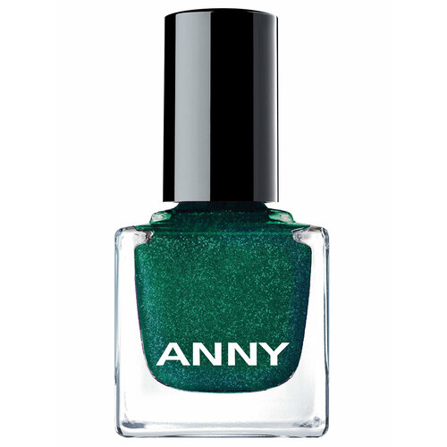 Лак для ногтей зеленый с блестками, тон 371.35 Зарезервируйте дату