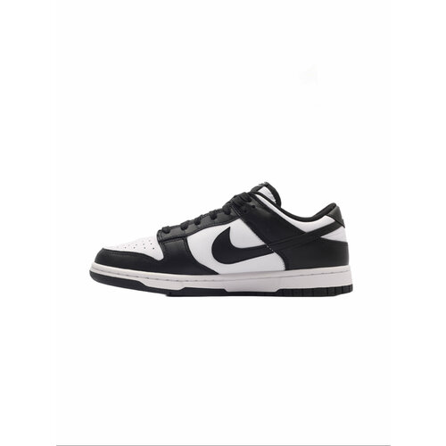 Кроссовки NIKE Dunk Low Retro, размер 10, белый, черный кроссовки nike dunk low white neutral grey 41eu