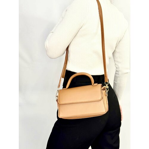 фото Сумка мессенджер d322913 d322913, фактура матовая, коричневый нет бренда