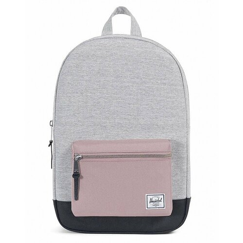 рюкзак herschel settlement 17962 grey 23 l Рюкзак Herschel Settlement Mid 10033 (Light Grey CrosshatchAsh RoseBlack 18 L)