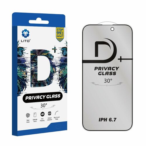 Защитное стекло на iPhone 14 Pro антишпион