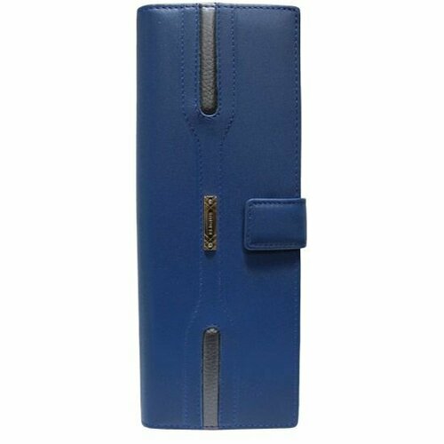 Визитница ELIGIUS, гладкая, голубой