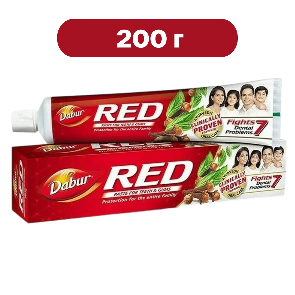 Dabur Red аюрведическая зубная паста 200 г (Дабур Ред)