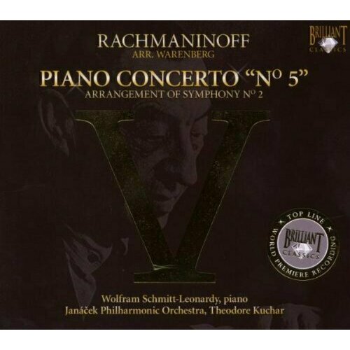 AUDIO CD Rachmaninoff. Piano Concerto no5 (Symphony No. 2, arranged as Piano Concerto, by Alexander Warenberg)