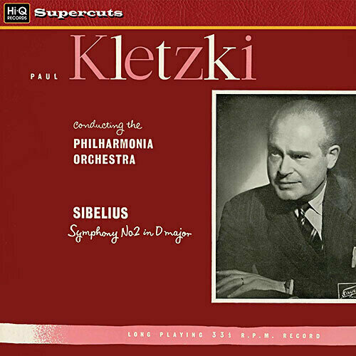 paul kletzki sibelius symphony no 2 in d major виниловая пластинка Виниловая пластинка Sibelius Symphony 2 in D Major. Paul Kletzki / Philharmonia Orchestra. 1 LP