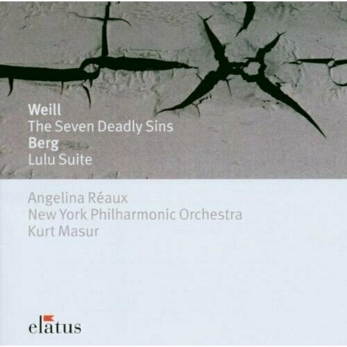 AUDIO CD Berg: Lulu Suite / Weil: the Seven Deadly Sins