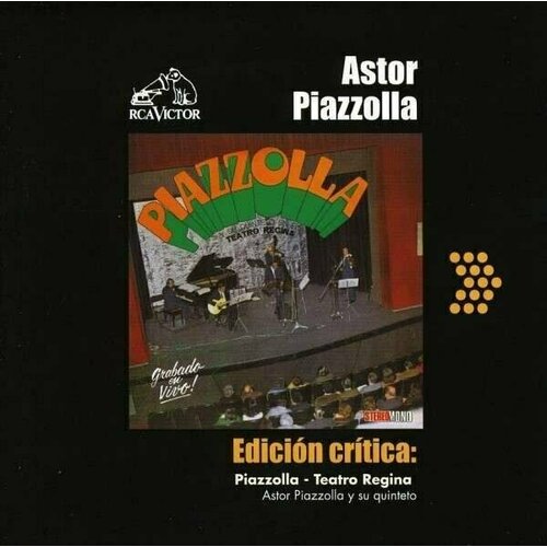 AUDIO CD Piazzolla: Piazzolla en el Regina. 1 CD