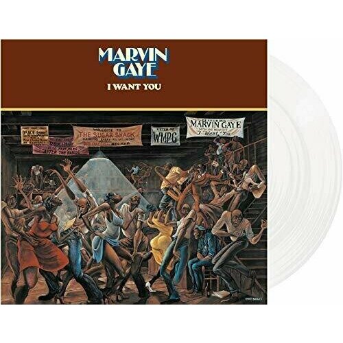 Виниловая пластинка Marvin Gaye - I Want You (Limited White Vinyl) виниловая пластинка gaye marvin i want you белый винил ограниченное издание