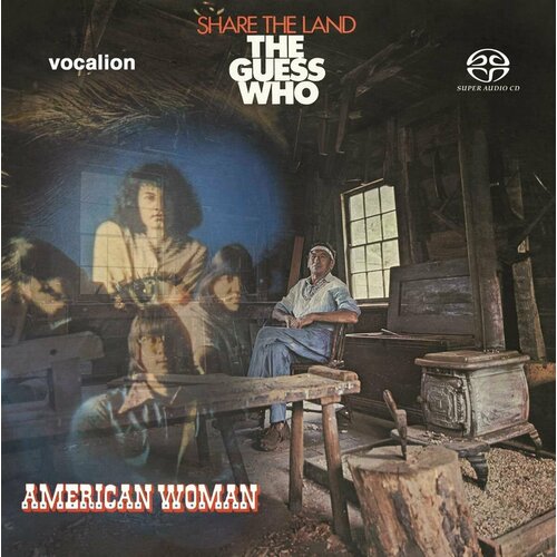 Audio CD The Guess Who - American Woman / Share The Land (1 CD) gibson f dog share