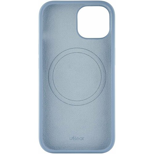 Чехол (клип-кейс) UBEAR Touch Mag Case, для Apple iPhone 15, противоударный, голубой [cs261sb61th-i23m]