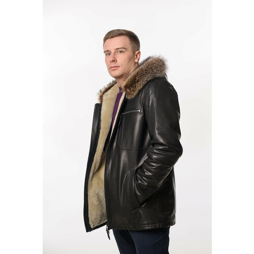 Куртка , размер 50 L, черный