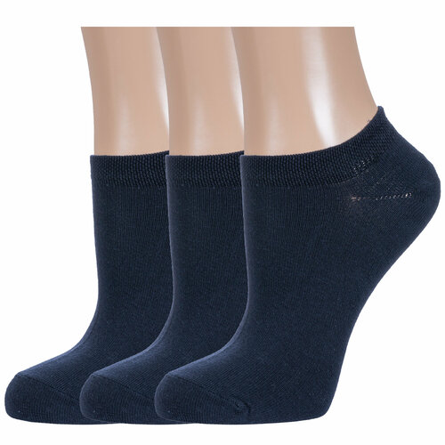 Носки Красная Ветка 3 пары, размер 22-24, синий носки красная ветка 2 пары размер 22 24 синий