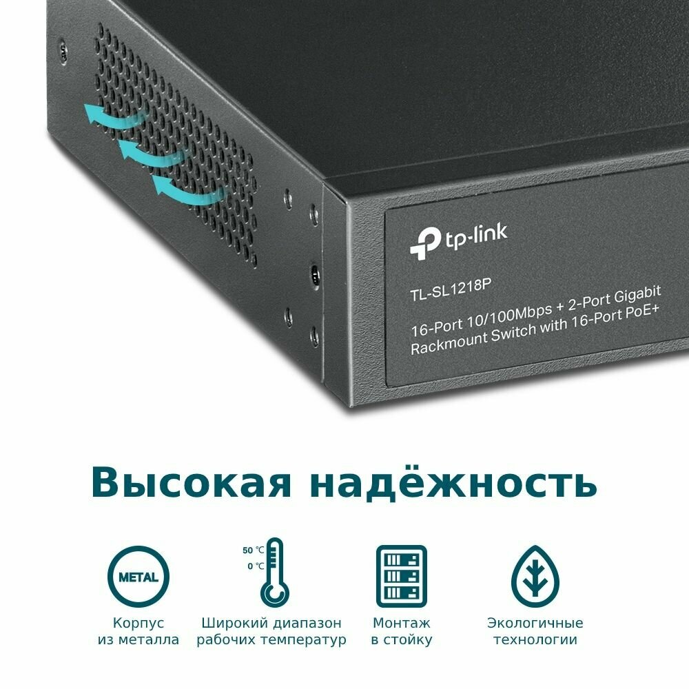 Коммутатор TP-LINK - фото №3