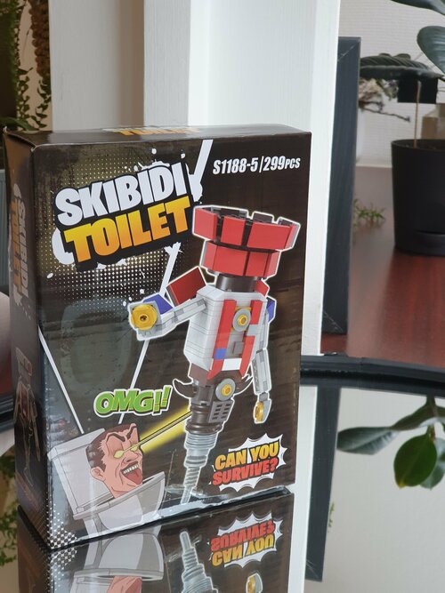 Конструктор Лего Конструктор Лего SKIBIDI TOYLET 299pcs