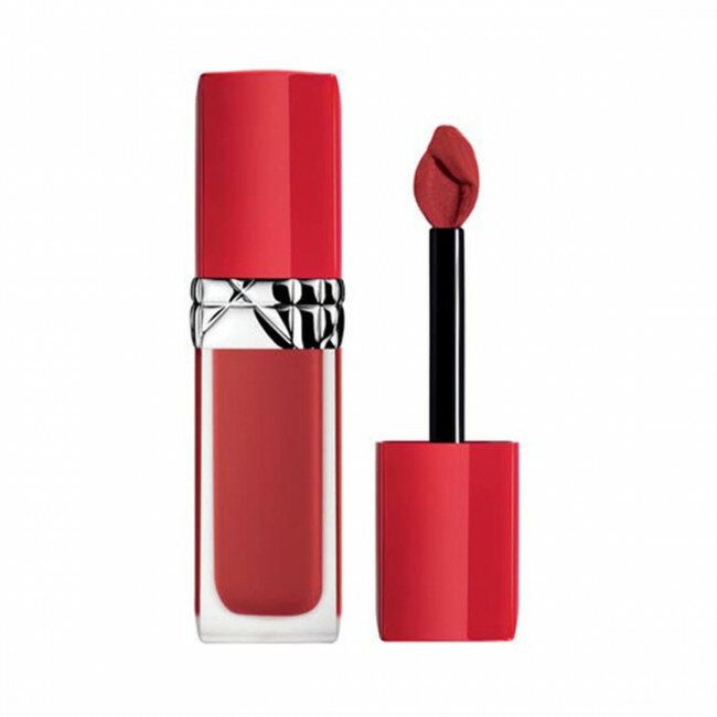 Dior Rouge Dior Ultra Care Liquid - Увлажняющая жидкая помада для губ, оттенок 635 Ecstase — фото 1