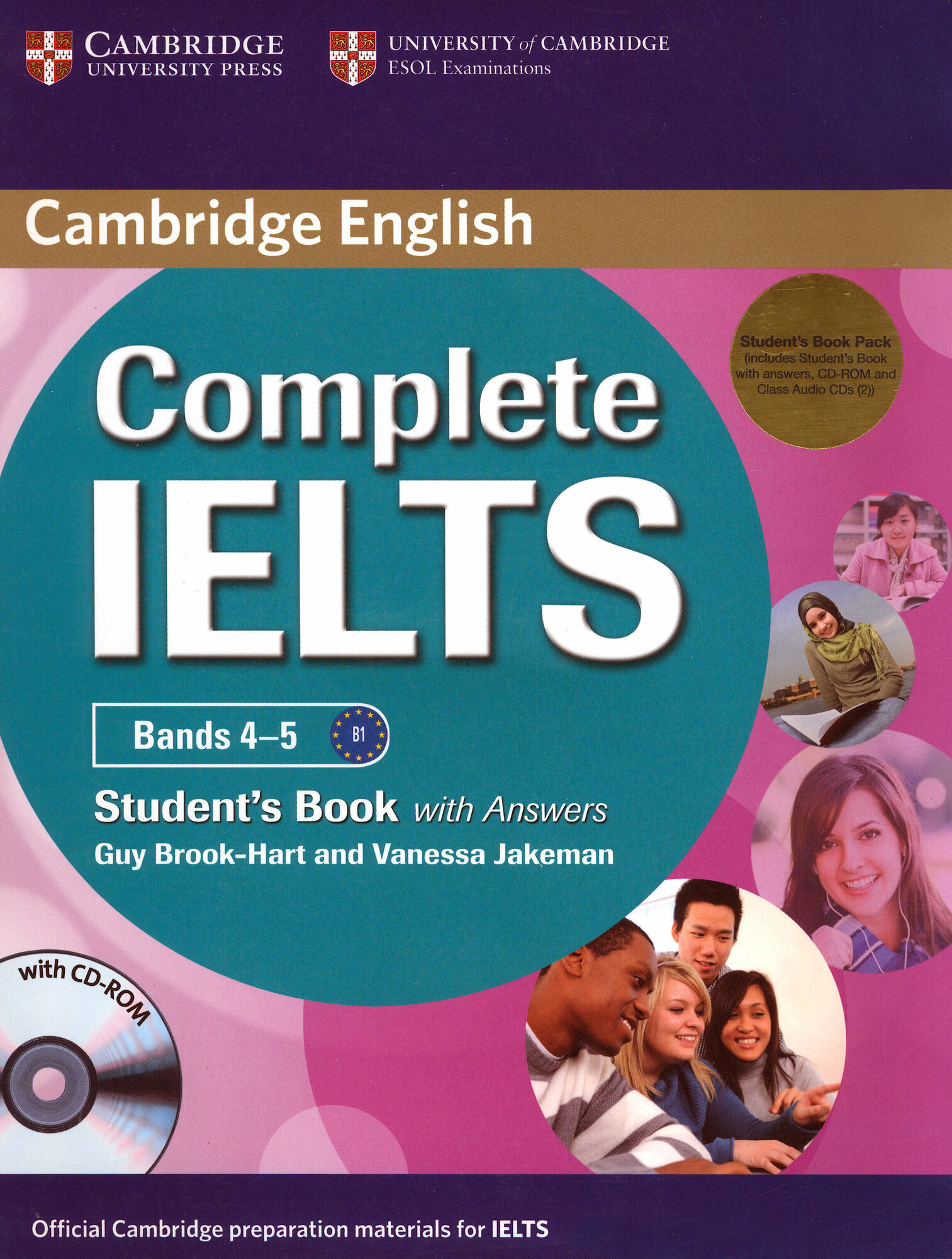 Complete IELTS. Bands 4-5. Student's Pack. Student's Book with Answers with CD and 2 Class Audio CDs / Мультимедиа