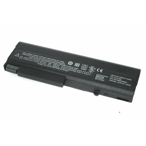 Аккумулятор для ноутбука HP Compaq 8440p (HSTNN-I44C) 100Wh черная аккумулятор акб батарея hstnn i44c для ноутбука hp compaq 5200mah 10 8 11 1v hstnn i44c