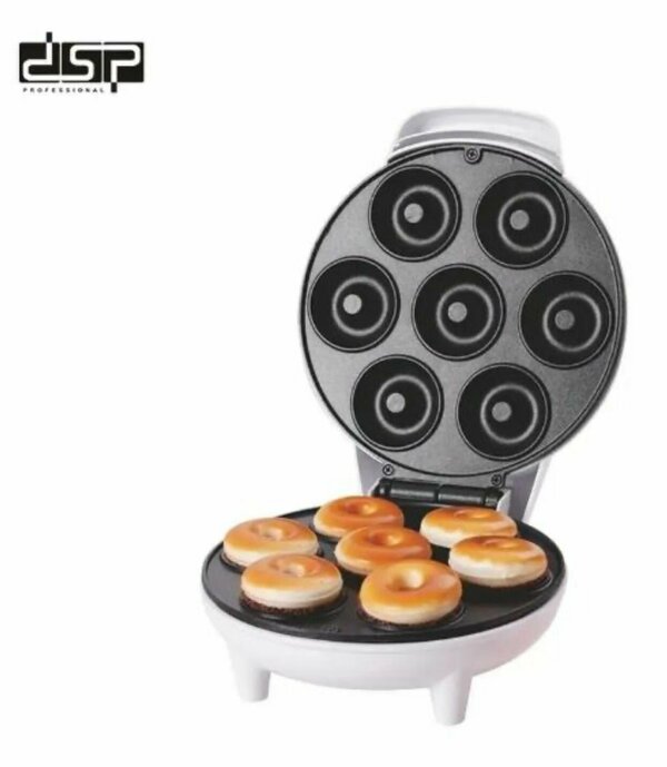 Donut maker, прибор для выпечки мини пончиков, форма для пончиков электрическая, вафельница