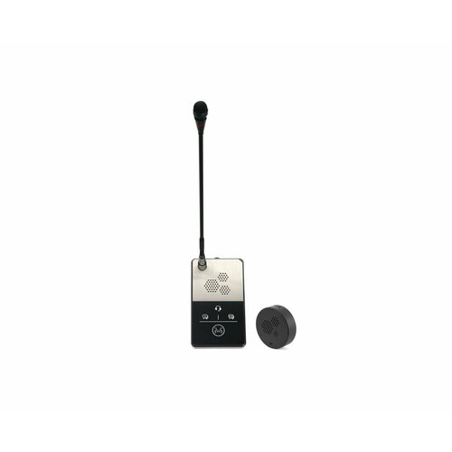 Цифровое переговорное устройство клиент-кассир Дуэт 300 люкс (РОС) (S16514PER). Дуплексное переговорное устройство клиент-кассир c аудиовыходом