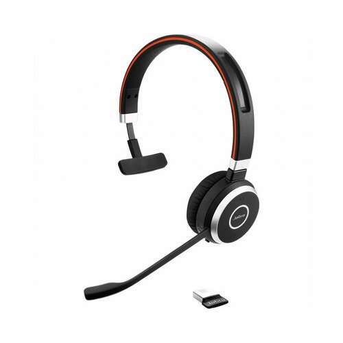 Гарнитура Jabra Evolve 65 SE MS Mono гарнитура jabra evolve 65t titanium black bluetooth link 370 ms