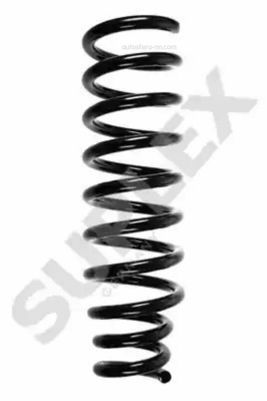SUPLEX 39235 Пружина подвески передняя VW: TOUAREG 2.5 R5 TDI/3.0 TDI/3.0 V6 TDI/3.2 V6 02-10