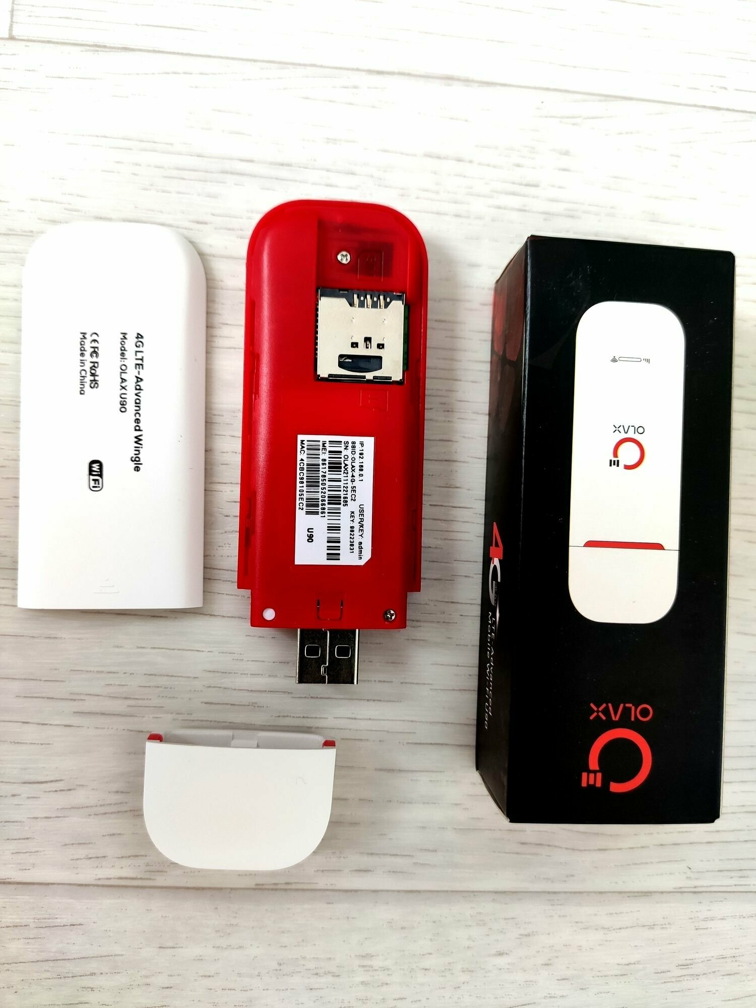 Оригинальный универсальный WIFI модем USB 4G 3G LTE OLAX U90H-E ZTE WIFI роутер любая сим тариф