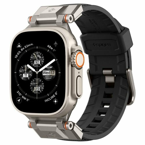 Ремешок Spigen DuraPro Armor Band для Apple Watch (42 / 44 / 45 / 49 MM) черный черный, black