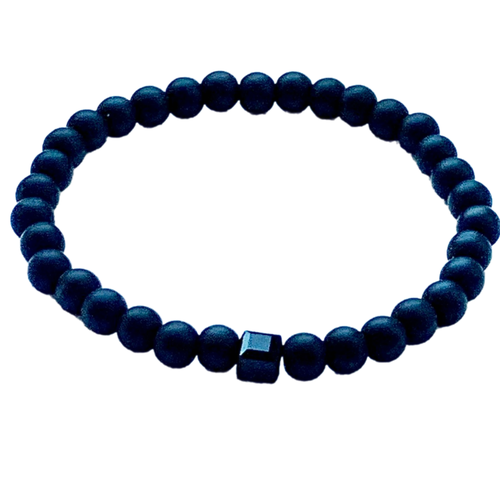 фото Браслет-нить, swarovski zirconia, оникс, 1 шт., размер 19 см, размер l, черный my lollipop