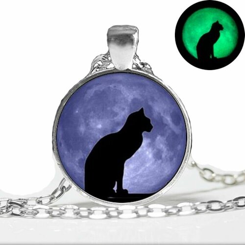 фото Подвеска радость, фиолетовый, черный