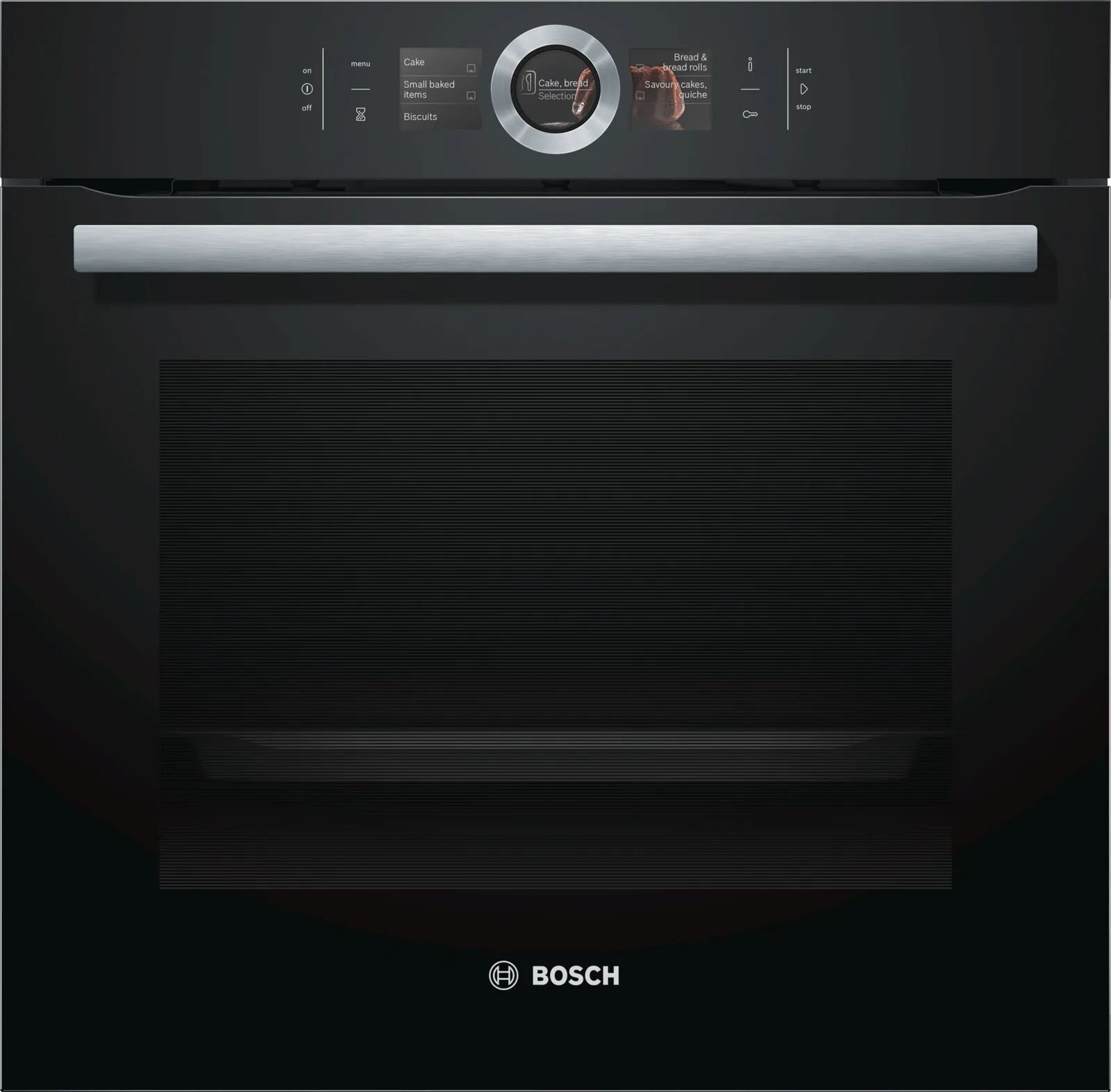 Духовой шкаф Электрический Bosch HBG676EB6 черный