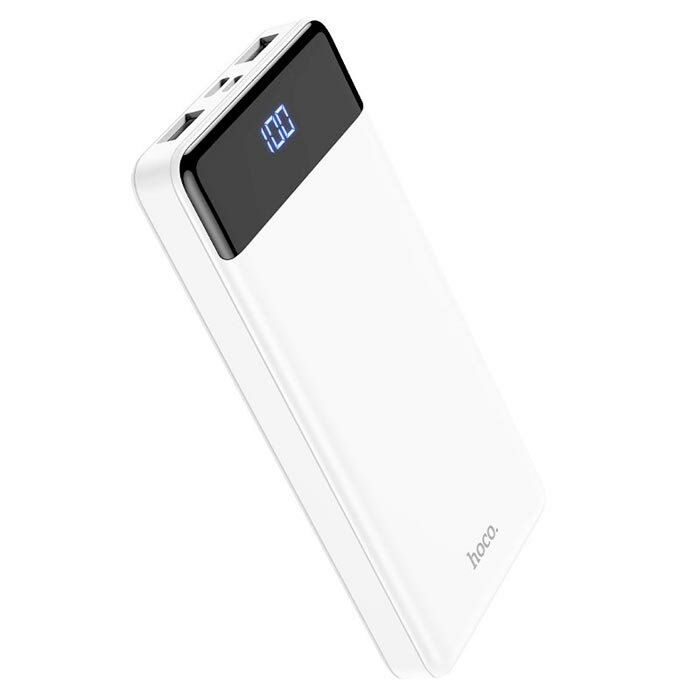 Портативный аккумулятор HOCO J84 Cool Plug White 10000mAh