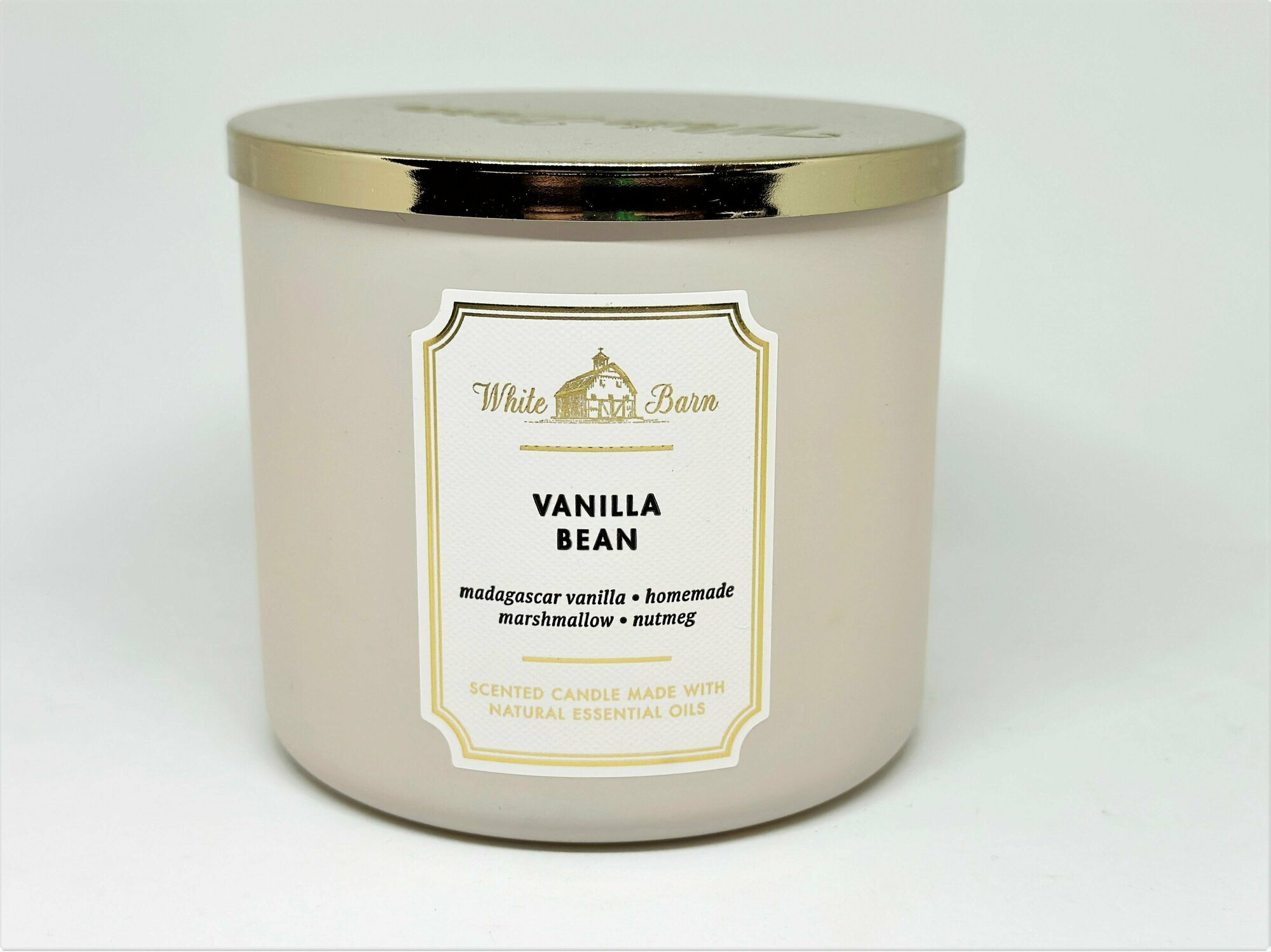 Bath and Body Works свеча ароматическая с 3-мя фитилями Vanilla Bean