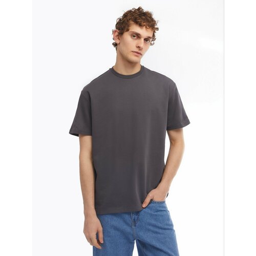 фото Футболка zolla, размер xl, серый