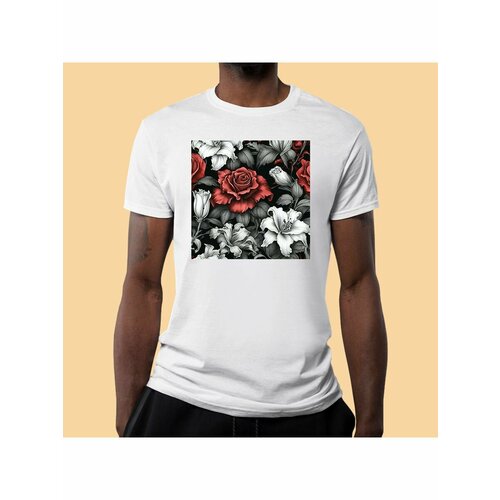 фото Футболка, размер 48/50, белый revega store