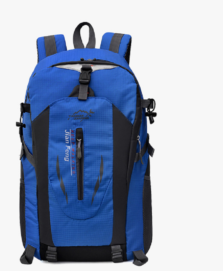 фото Рюкзак туристический спортивный синий 40 литров