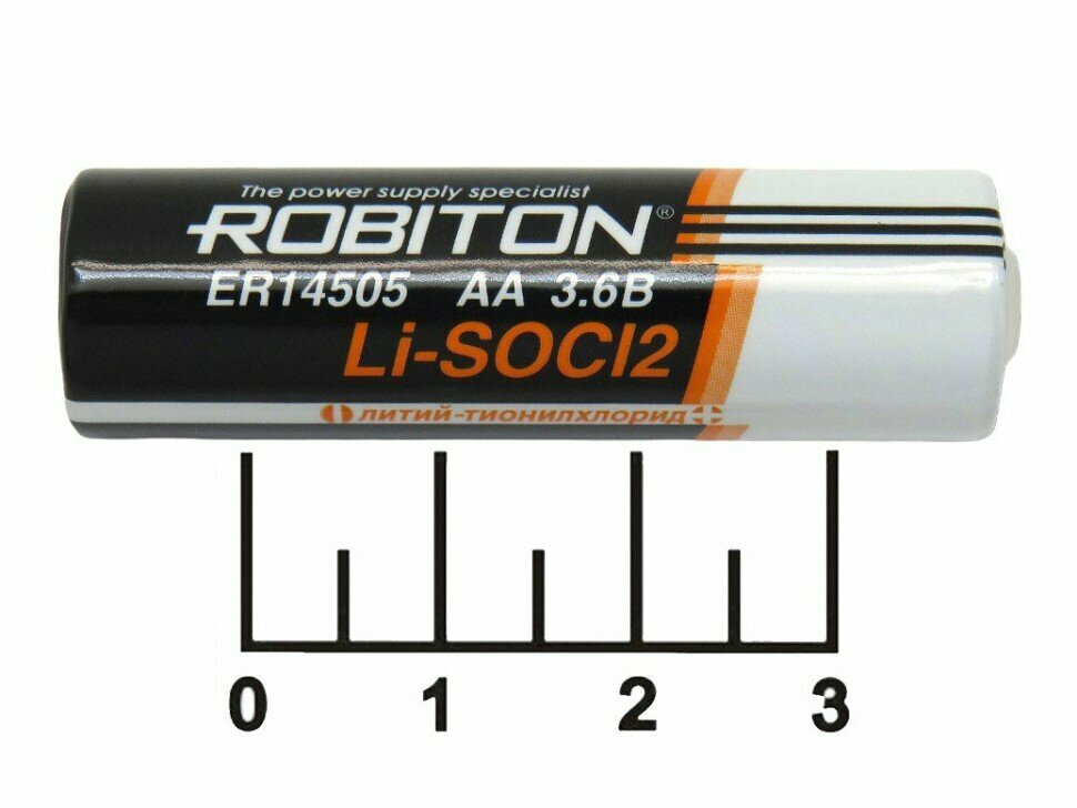 Литиевый элемент AA 3.6V ER14505 Robiton