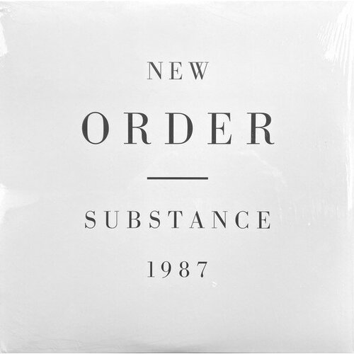 New Order Виниловая пластинка New Order Substance new order and reissue order special order link