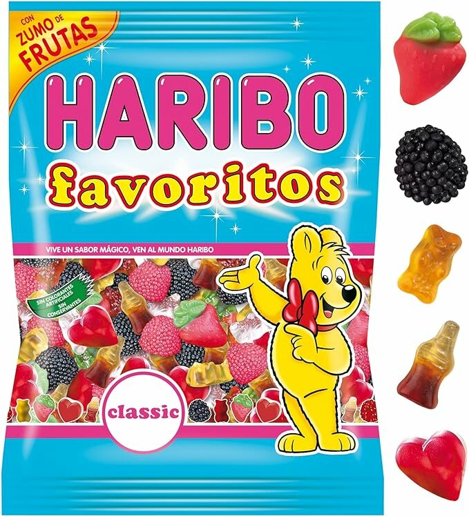 Жевательный мармелад Haribo Favoritos Classic 200 гр - фотография № 3