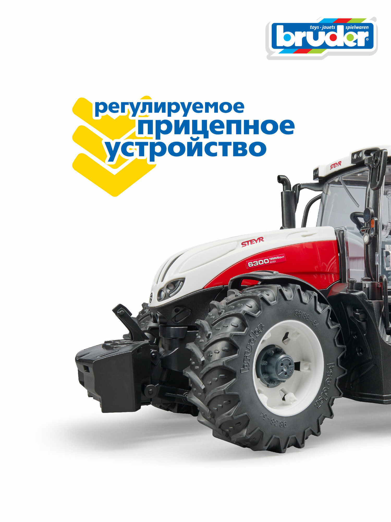 Трактор Bruder Steyr 6300 Terrus CVT - фото №11