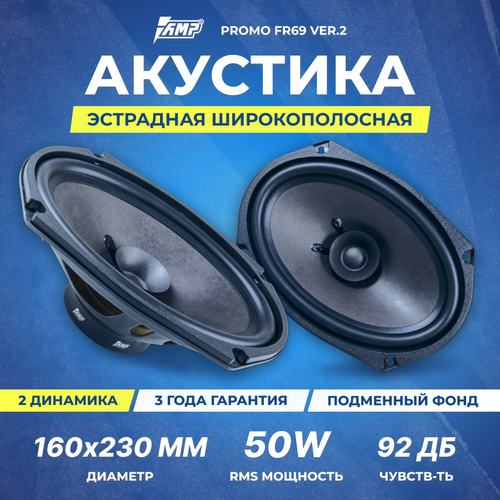 Акустика эстрадная AMP PROMO FR69 ver2 широкополосная 252500₽