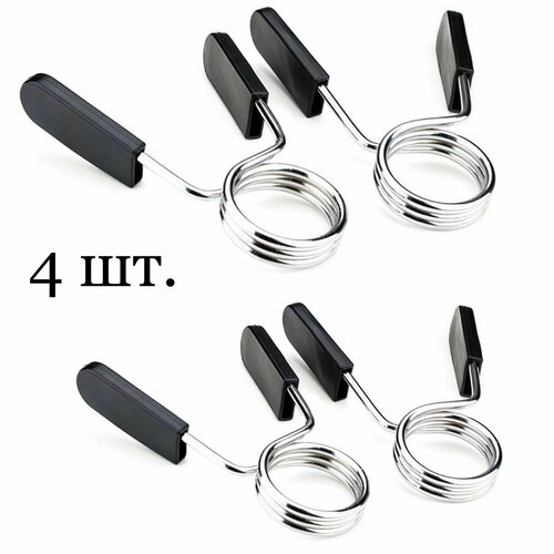 фото Пружинный замок для грифа, 26 мм, 4 шт. good filament